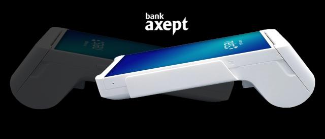 N950 with BankAxept logo